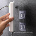 Double sided adhesive wall hooks Wall Hanger Transparent Suction Cup Sucker Hook Transparent Wall Hooks